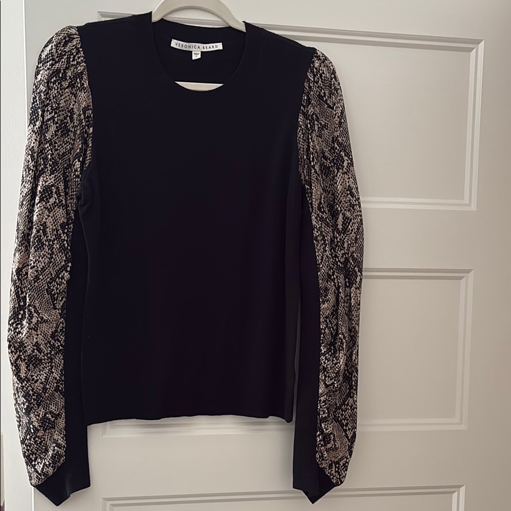 Veronica Beard Mixed Media Blouse